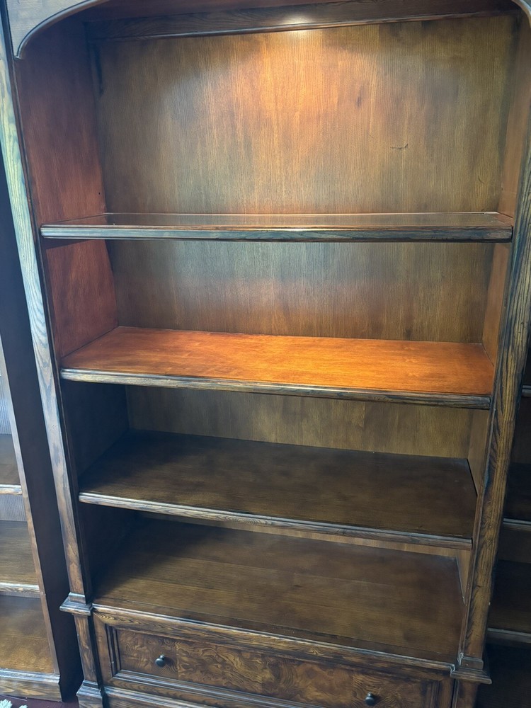 3 Piece Bookshelf Set With Drawer
