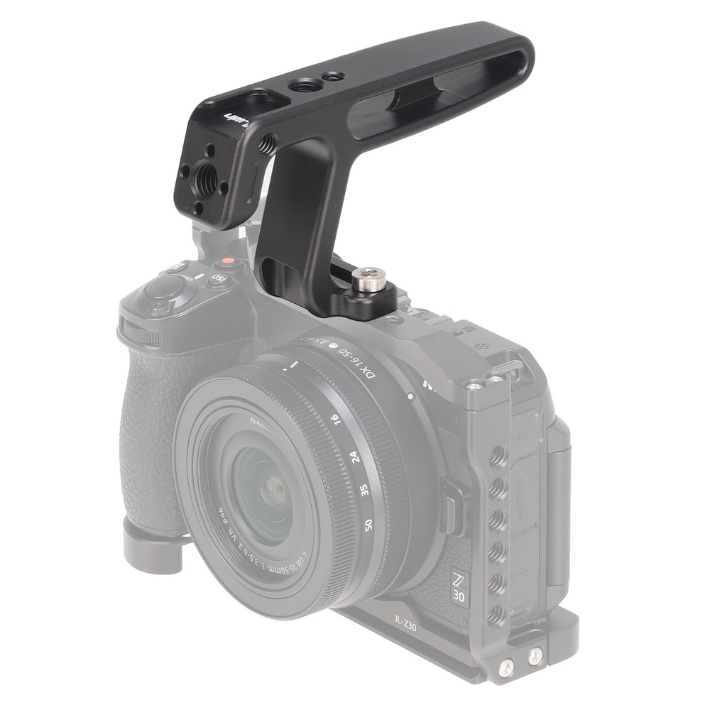 Camera Cage Rig with 1/4"-20 with Top Handle Grip for Canon EOS 80D 90D Camera