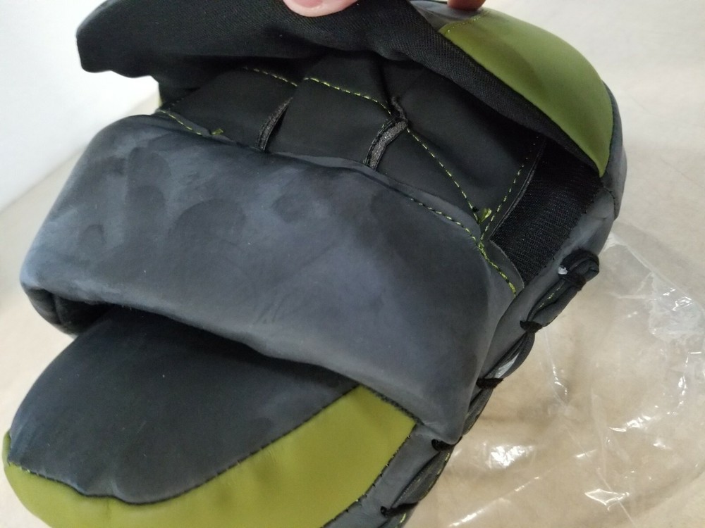 Century Brave Curved Punch Mitt, Black/Olive