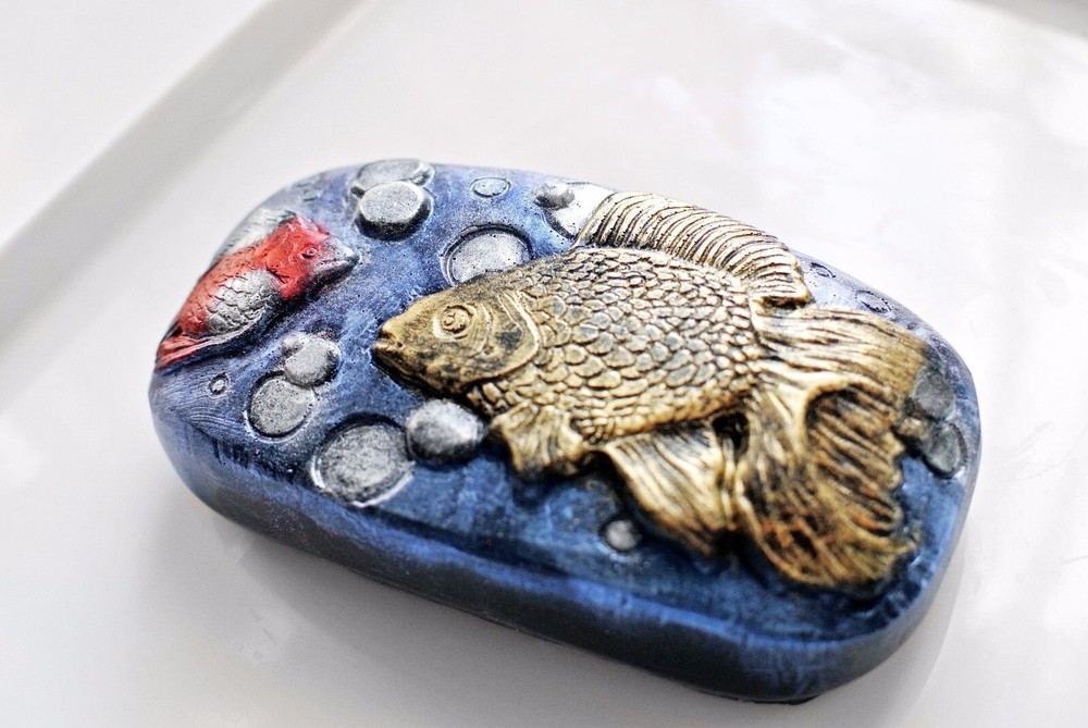 FISH SILICONE MOLD for soap making and other crafts