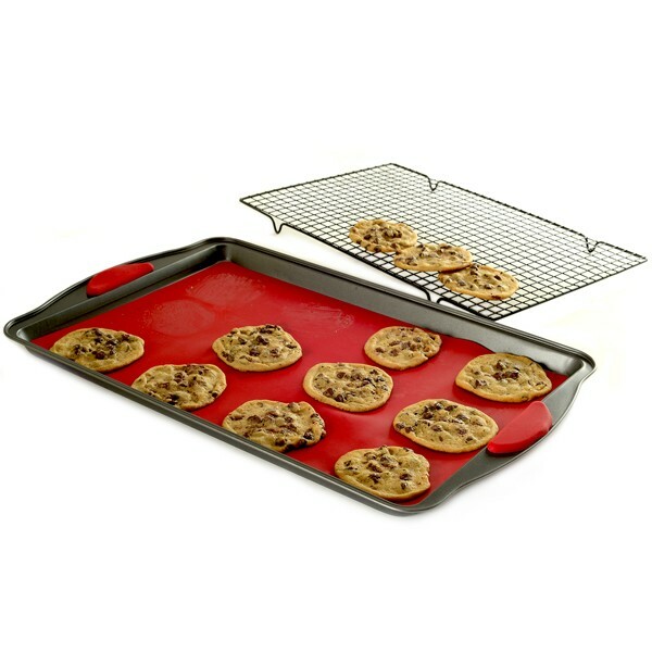 Norpro #3899 Nonstick Baking Sheet Set, 3pc Set