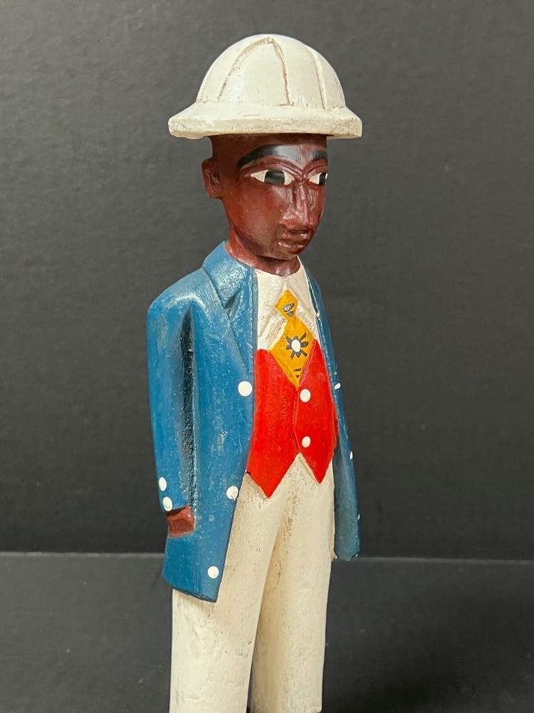 AFRICAN ART COLONIAL STATUE