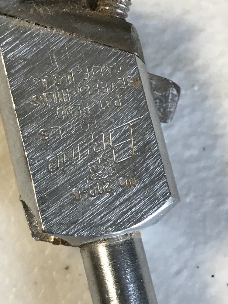 BRACE BIT Drill Expandable BRUNO TOOLS 200-B