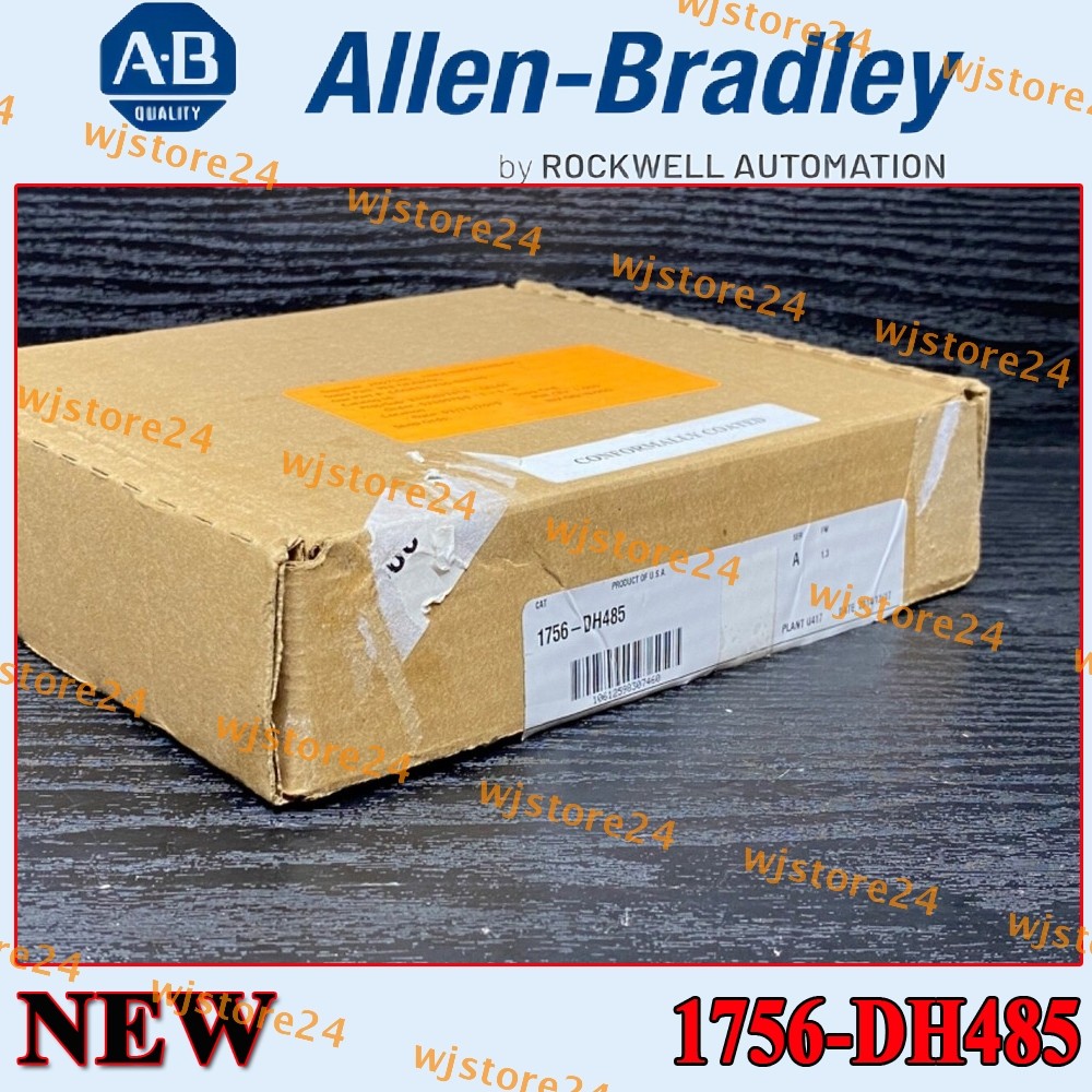 Fatory Sealed PLC-AB 1756-DH485 SER A ControlLogix Communications Module