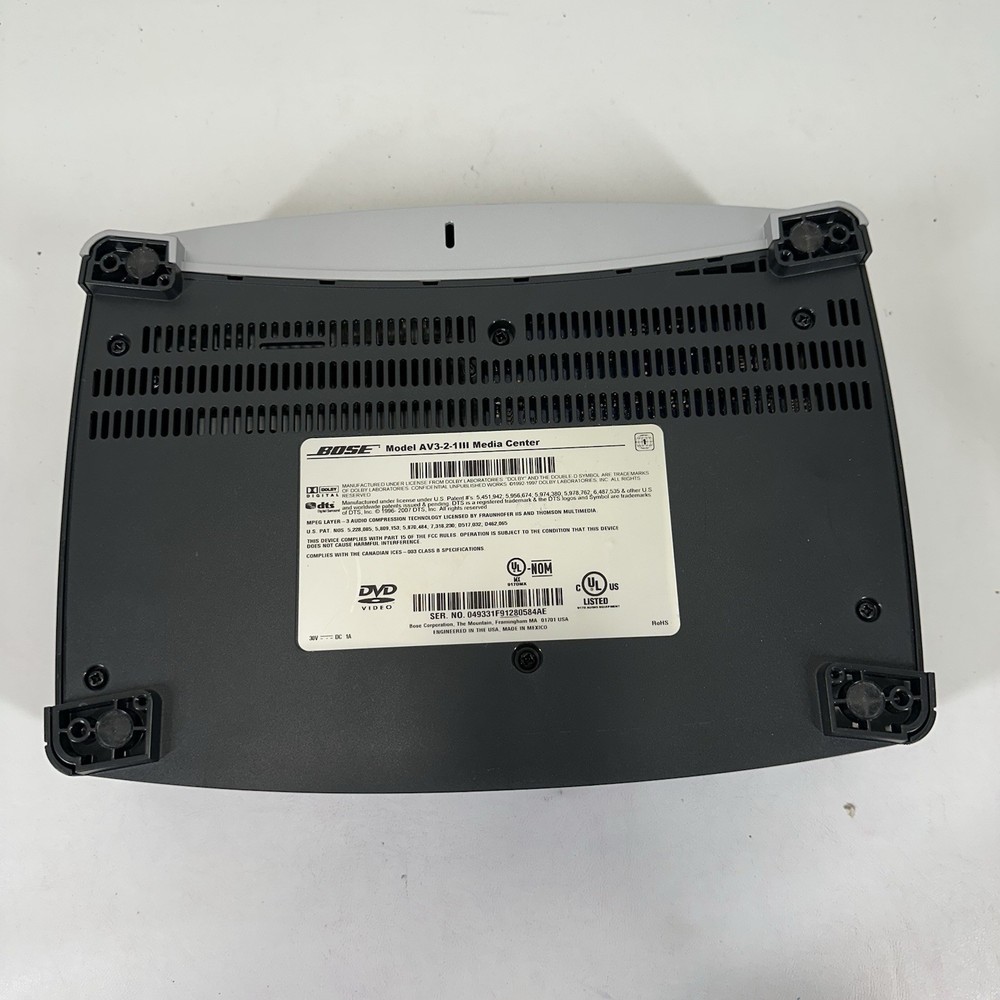 BOSE Model AV3-2-1 III Media Center