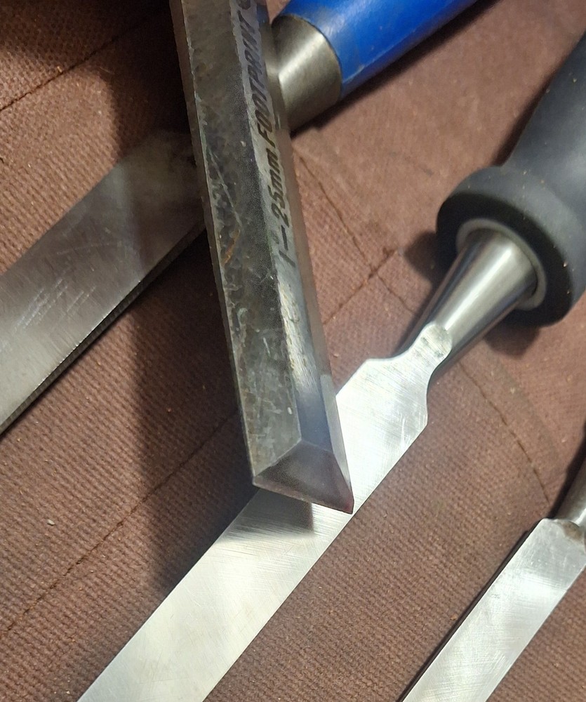 6 Pc Footprint Wood Chisel Ste