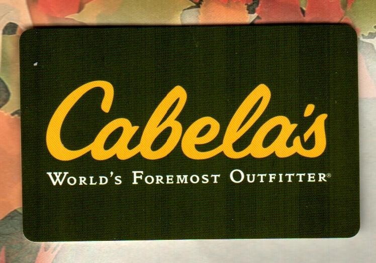CABELA'S Classic Logo ( 2019 ) Gift Card ( $0 )