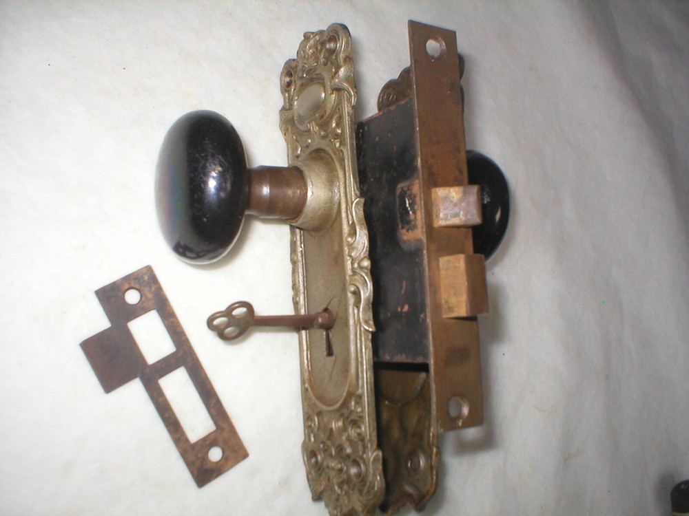 Antique Victorian Era Door Hardware