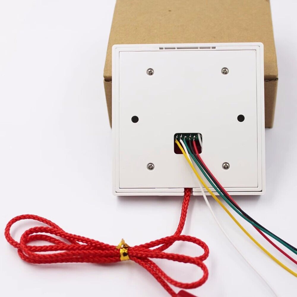 Pull Rope Type Call Button Household Alarm Switch 86 Type Self Resetting Elderly