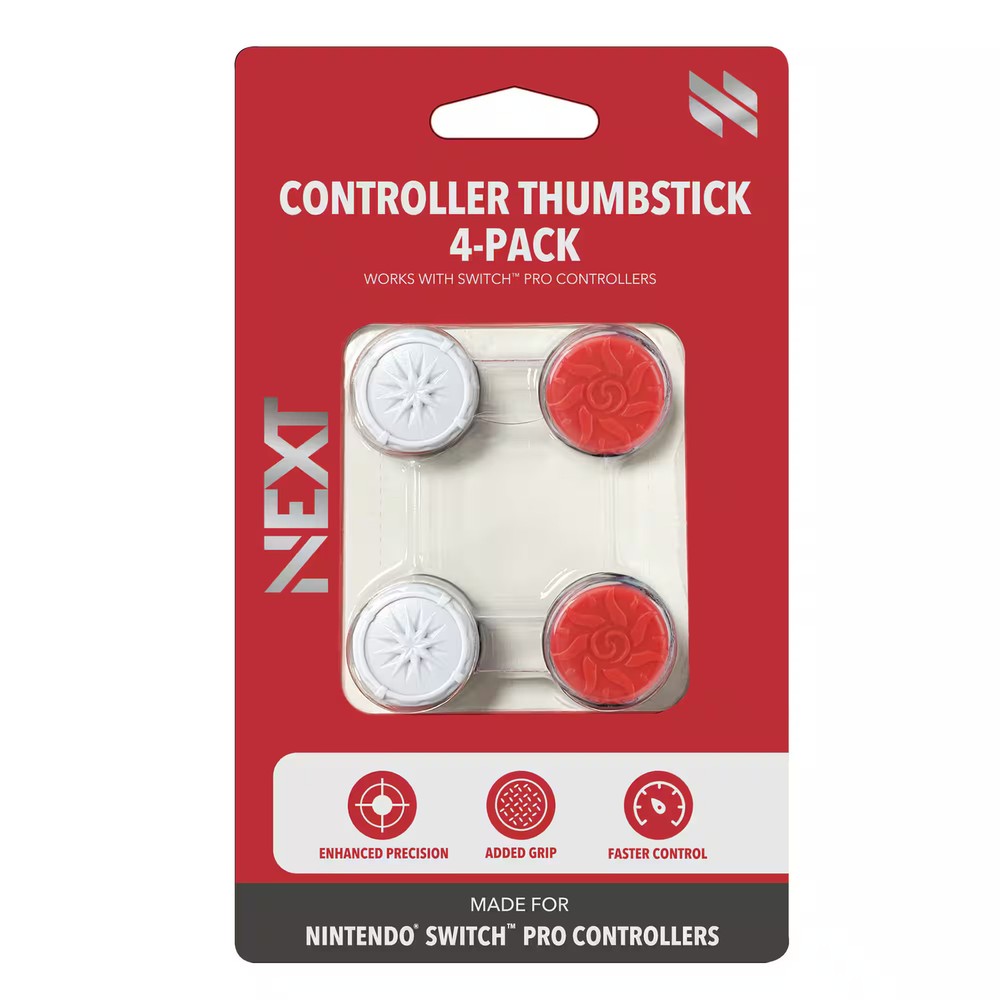 NEXT - Precision Thumbstick 4-Pack for Nintendo Switch and Nintendo Switch 2 ...
