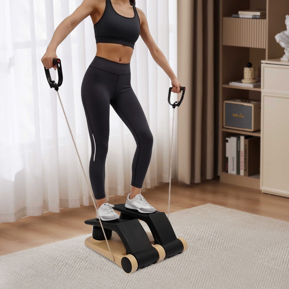 Twist Stepper Step Machine Portable Mini Twist Stepper LCD Display 330.69 lbs