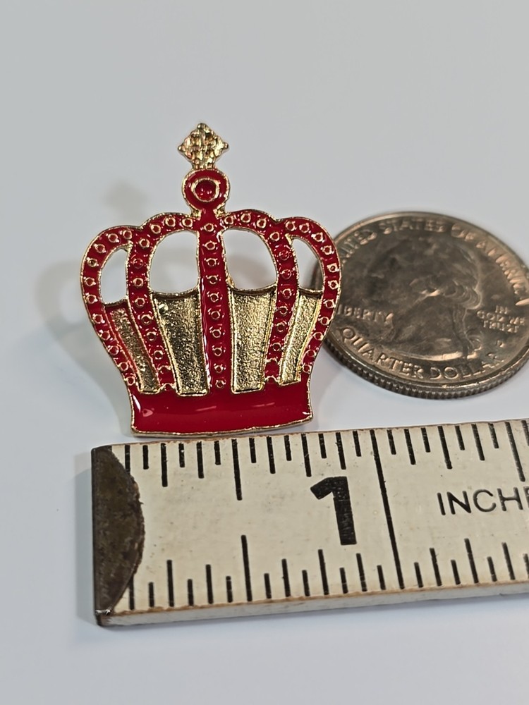 Red Crown Souvenir Lapel Pin