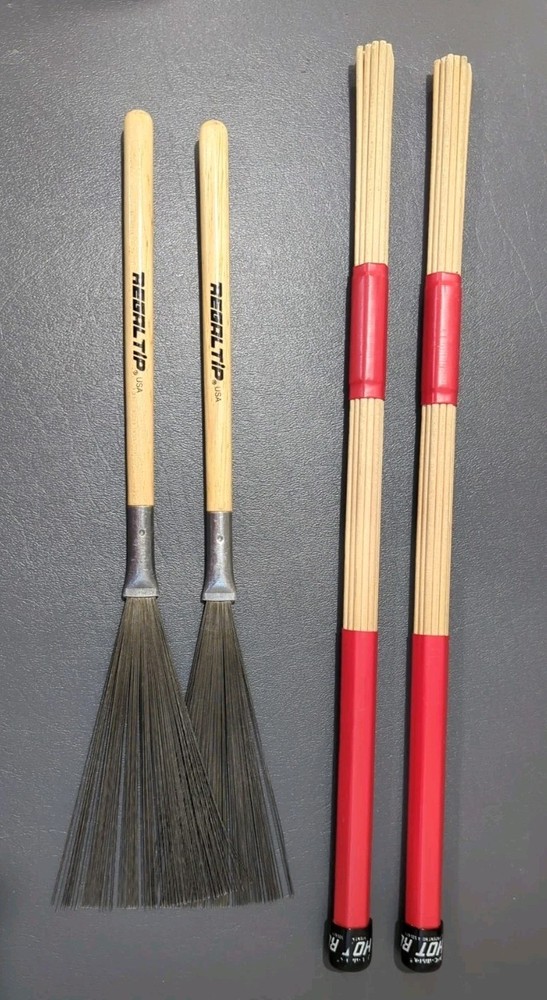 ProMark Hot Rods and Regal Tip Drumsticks
