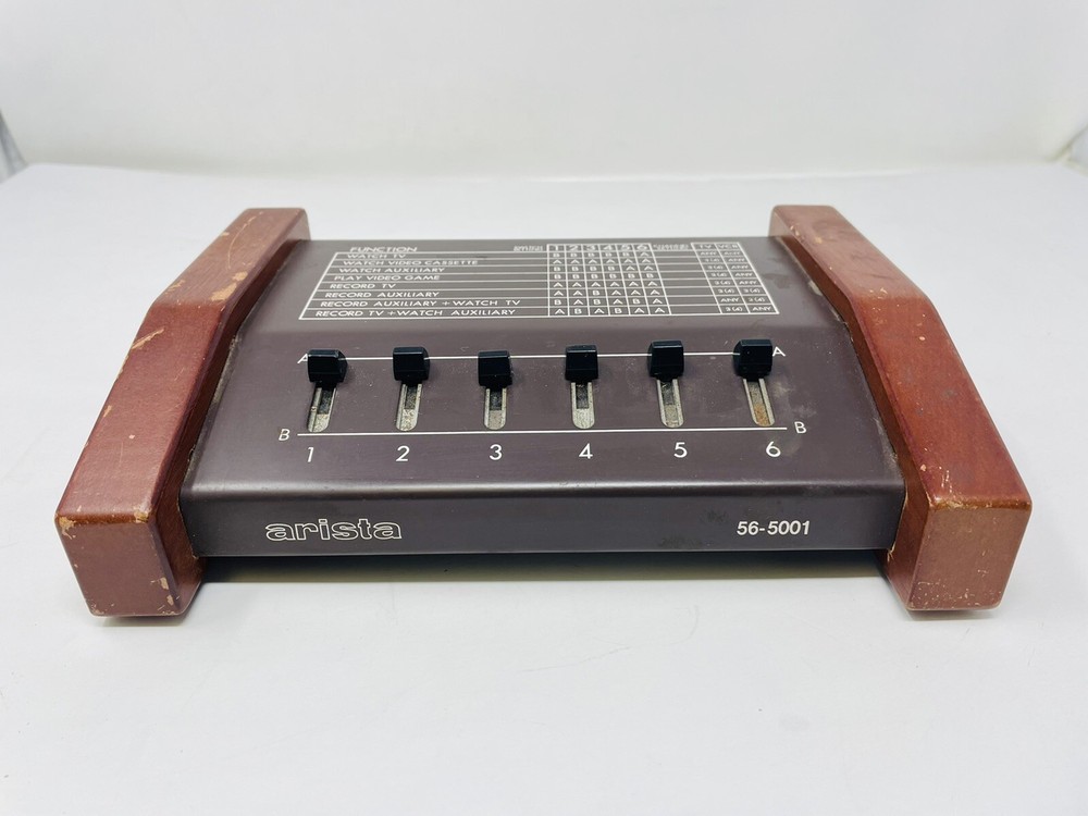 UNTESTED Vintage ARISTA Master Video Selector 56-5001
