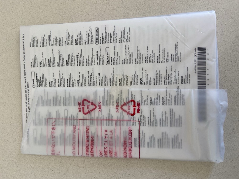 Roland R-MIX Audio Processing Software CD