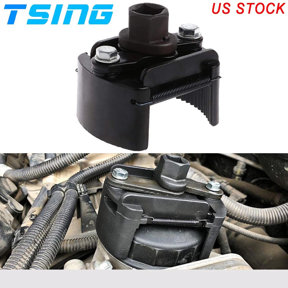Wrench Spanner Remover Tool Adjustable Machine Oil Filter Wrench Two-jaw Filter