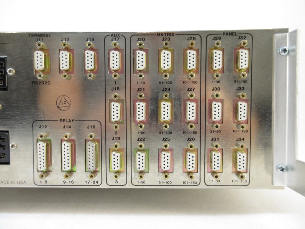 RTS Systems CS9600 Matrix Intercom System Master Controller Model: FR9510