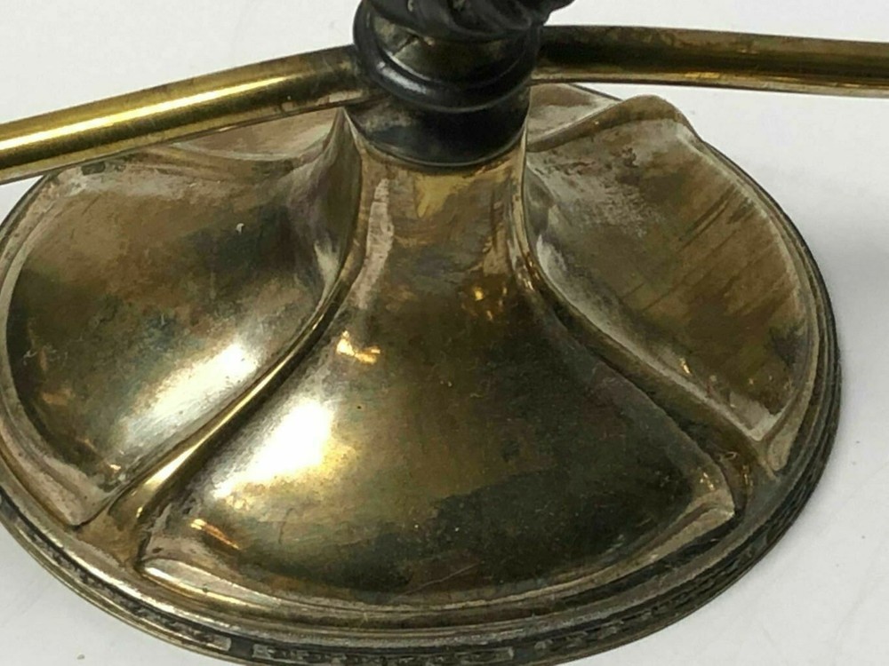 2 Arm Candlestick Holders Lawrence B. Smith Silver Co. Boston MA
