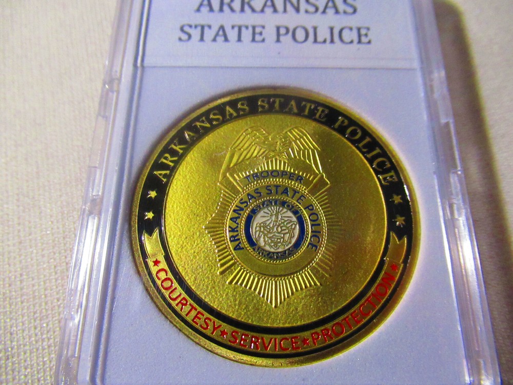 ARKANSAS STATE POLICE Challenge Coin