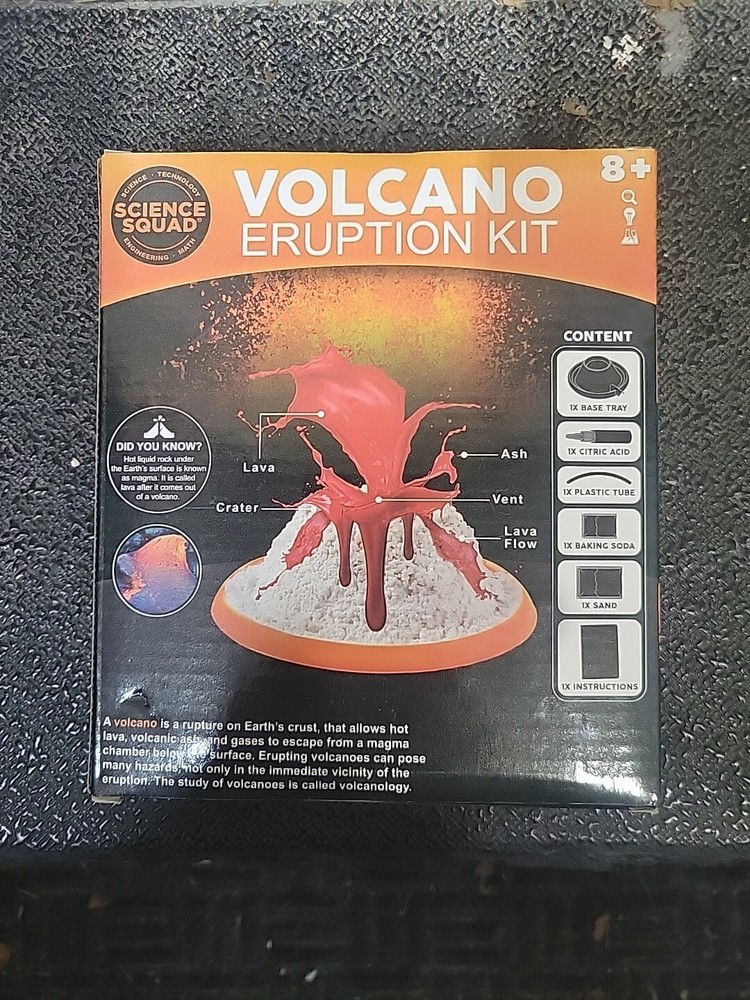 Science Squad Volcano Eruption Kit ages 8+