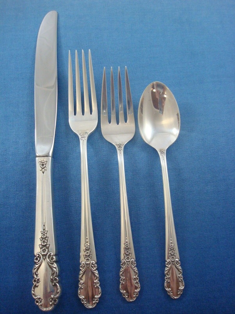 Bridal Veil by International Sterling Silver Regular Size Setting(s) 4pc