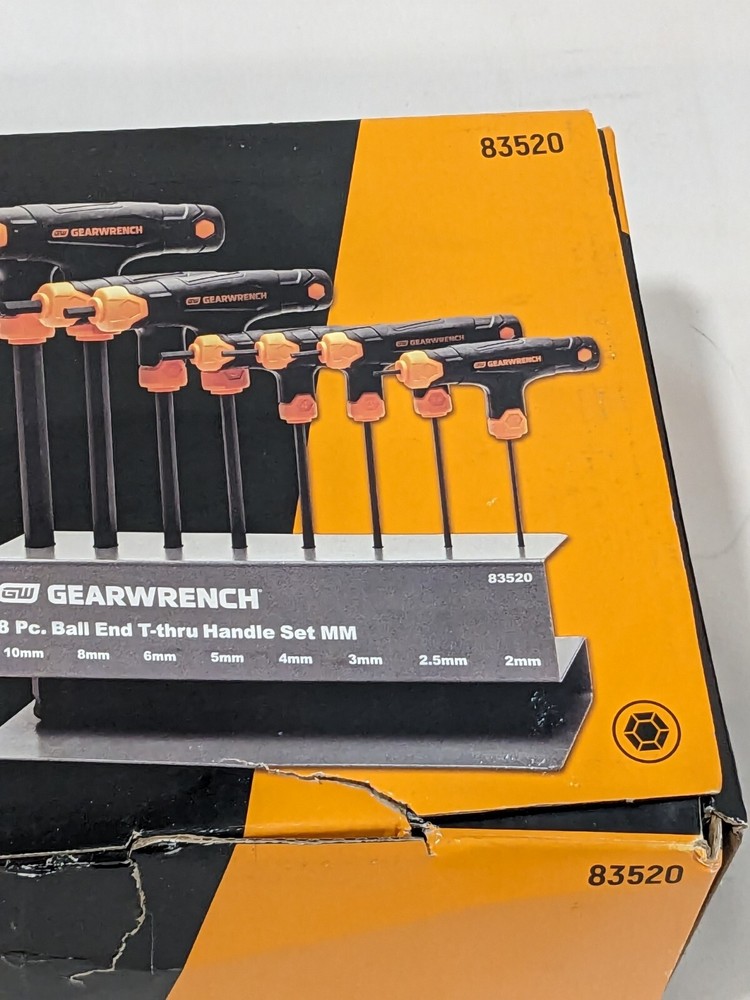 GEARWRENCH Hex Key Set Size Range (mm): 2 - 10 83520