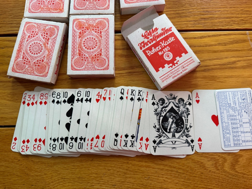 WWII GERMAN ORIGINAL PLAYING CARDS