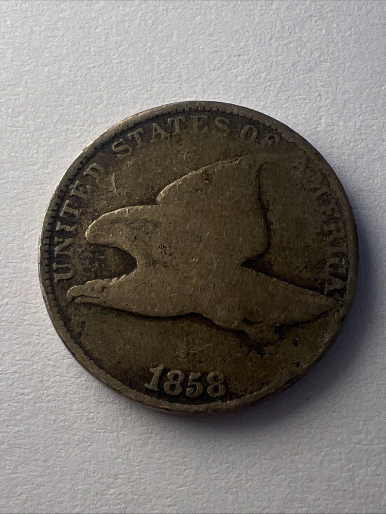 1858 Flying Eagle Cent #1507