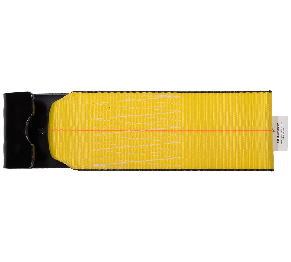 4PK 4"x11" Replacement Fixed End Tie Down Strap w/Flat Hook & Bolt Loop 5400 lbs