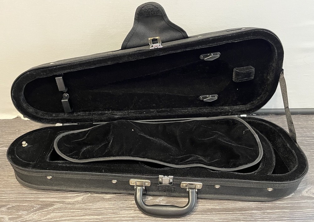 Core Violin Case With Straps 2 Zipper Compartments