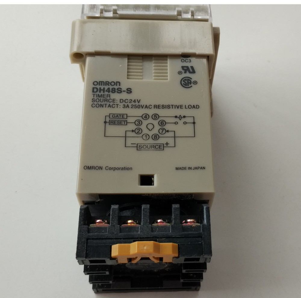 US 24V DC Programmable Double Time Delay Relay DH48S-S & Free Socket Base UL