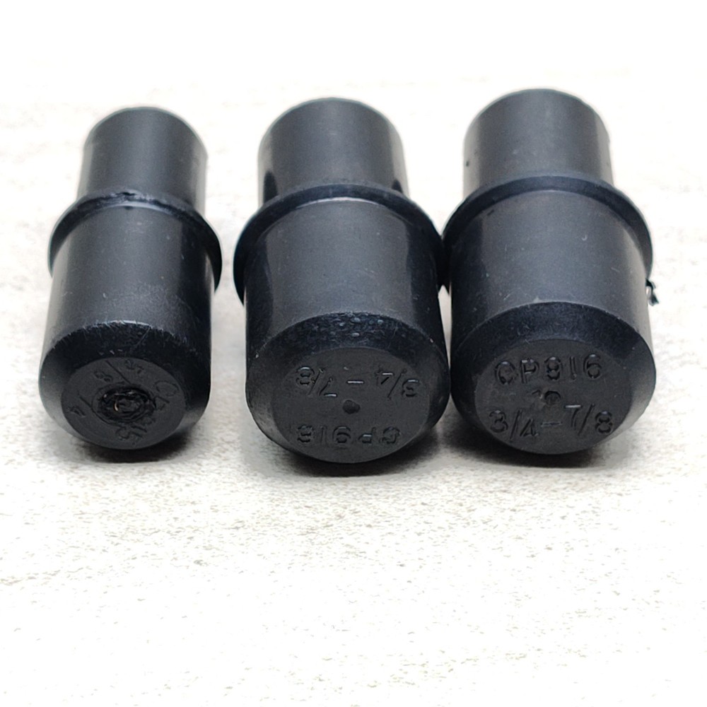 Jacobs Rubber Flex Lathe Collet Set J910-J916 w/ Case, Assorted Sizes