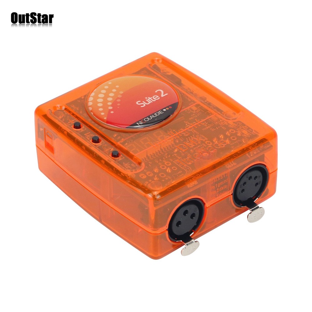 Sunlite Suite 2 FC USB Interface Stage Light Controller 3-Core 5-Core Ethernet #