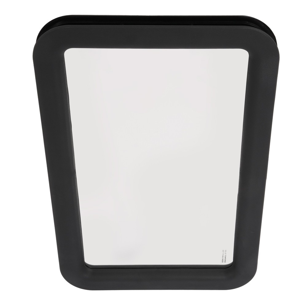 Black RV Entry Entrance Door Window For RV Camper Cargo Truck Trailer