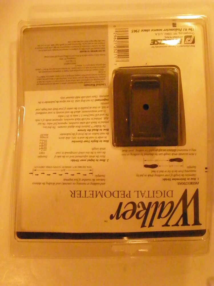 New Precise Walker Digital Pedometer Measures Waking Hiking Walk Distance 25211