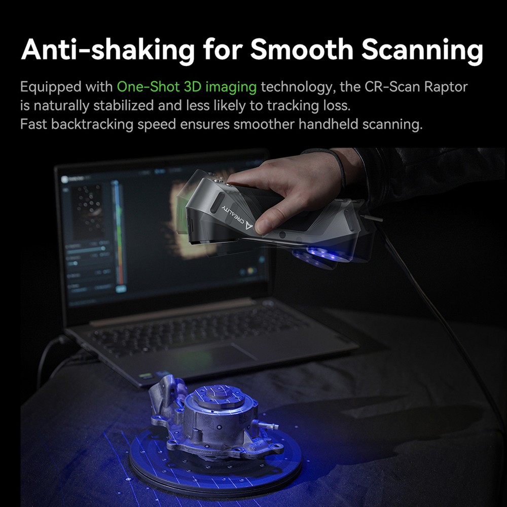 Creality 3D CR-Scan Raptor Multiple-line Blue & NIR Consumer 3D fr Printing S8V6