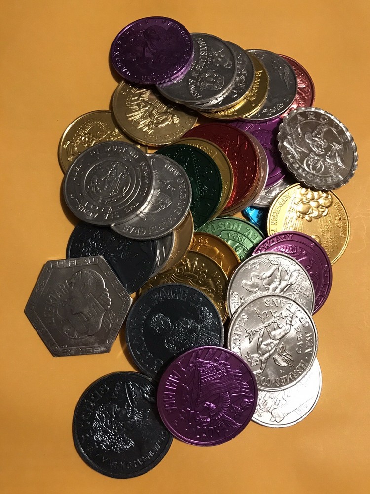 Marti Gras Doubloon 1 Pound Lots