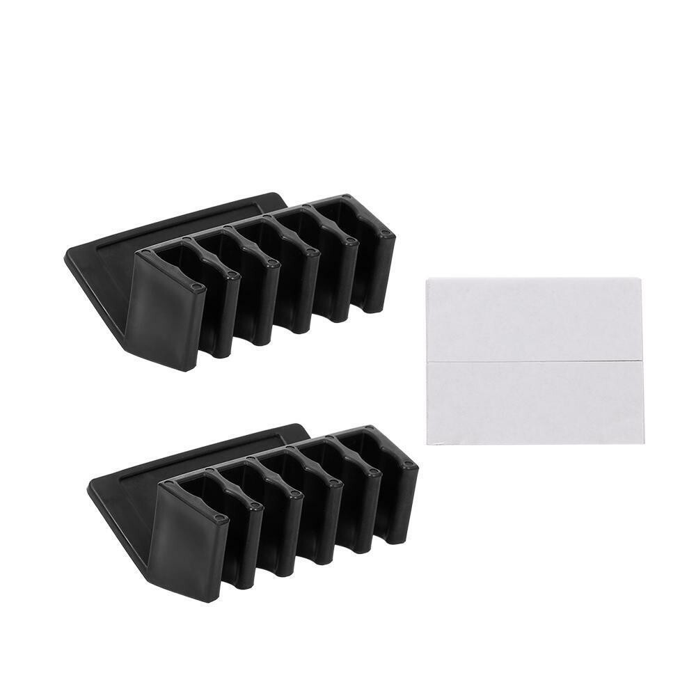 Cable Organizer 2pcs Five Slot Plastic Wire Cord Divider Holders Multipurpose