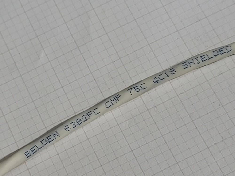 Belden Wire 6302FC 18/4C Shielded Control/Security/Audio Cable Plenum White/25ft