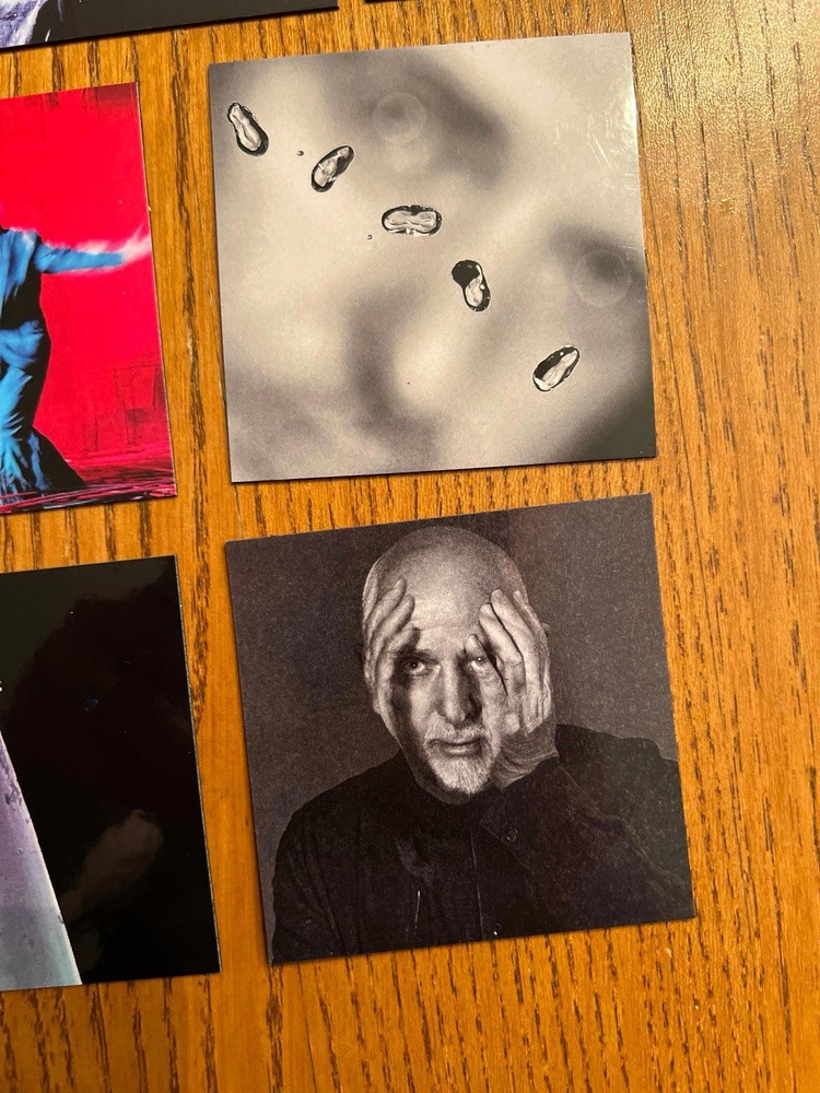 Peter Gabriel fridge magnets