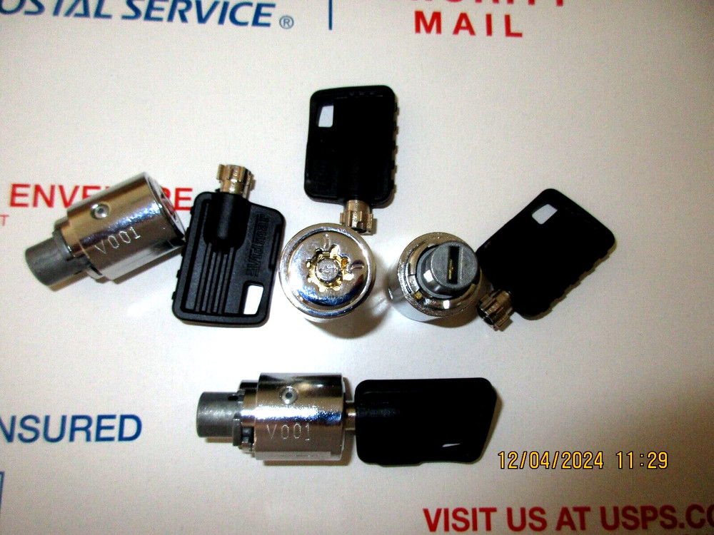 Vidmar Lock cylinder with 1 key ( new style)