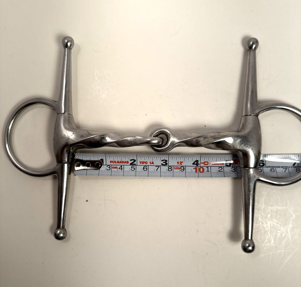 5" Snaffle Slow Twist Full Check