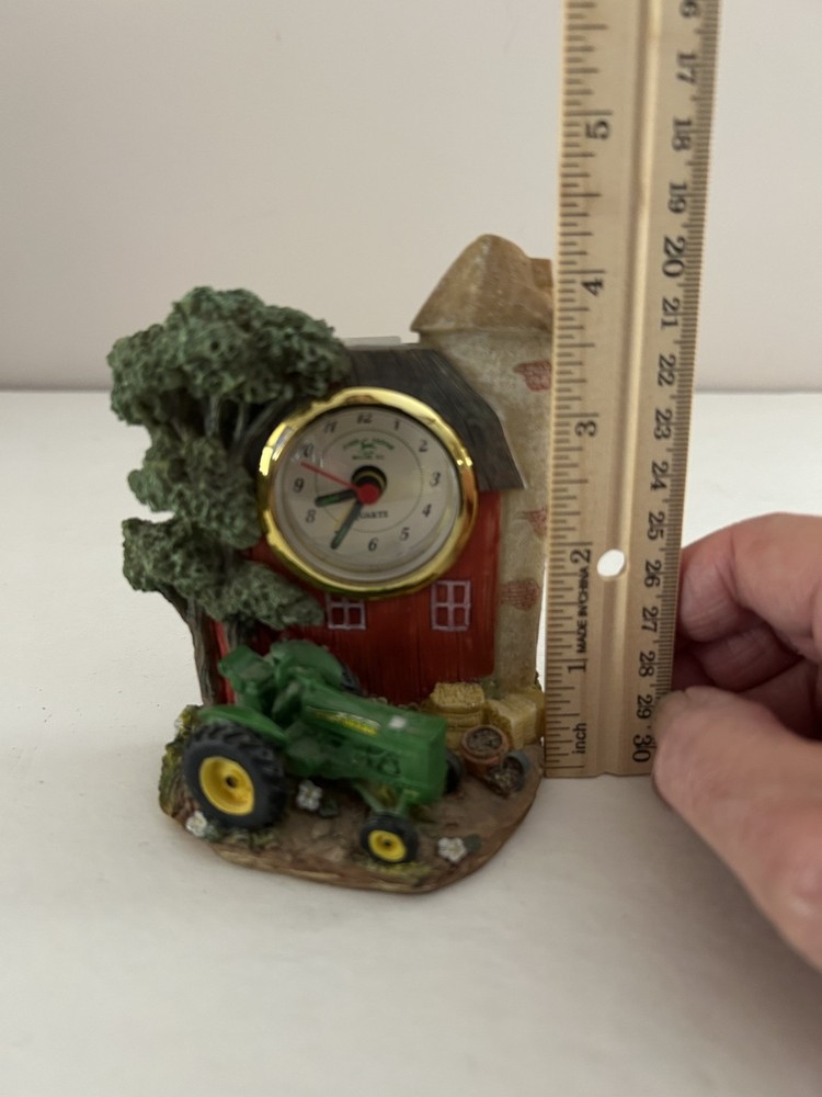 Vintage John Deere Tractor Battery Alarm Clock