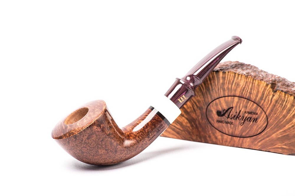 Asikyan Pipe#417/24 Dublin Smooth\Rusticated Hand Made