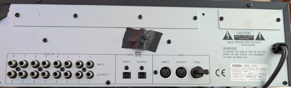 Fostex Digital Multitrack Recorder D-90