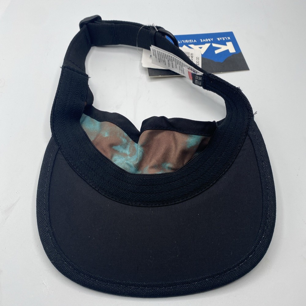 Kavu Strapvisor Visor Wave Tie Dye Adjustable One Size NWT!