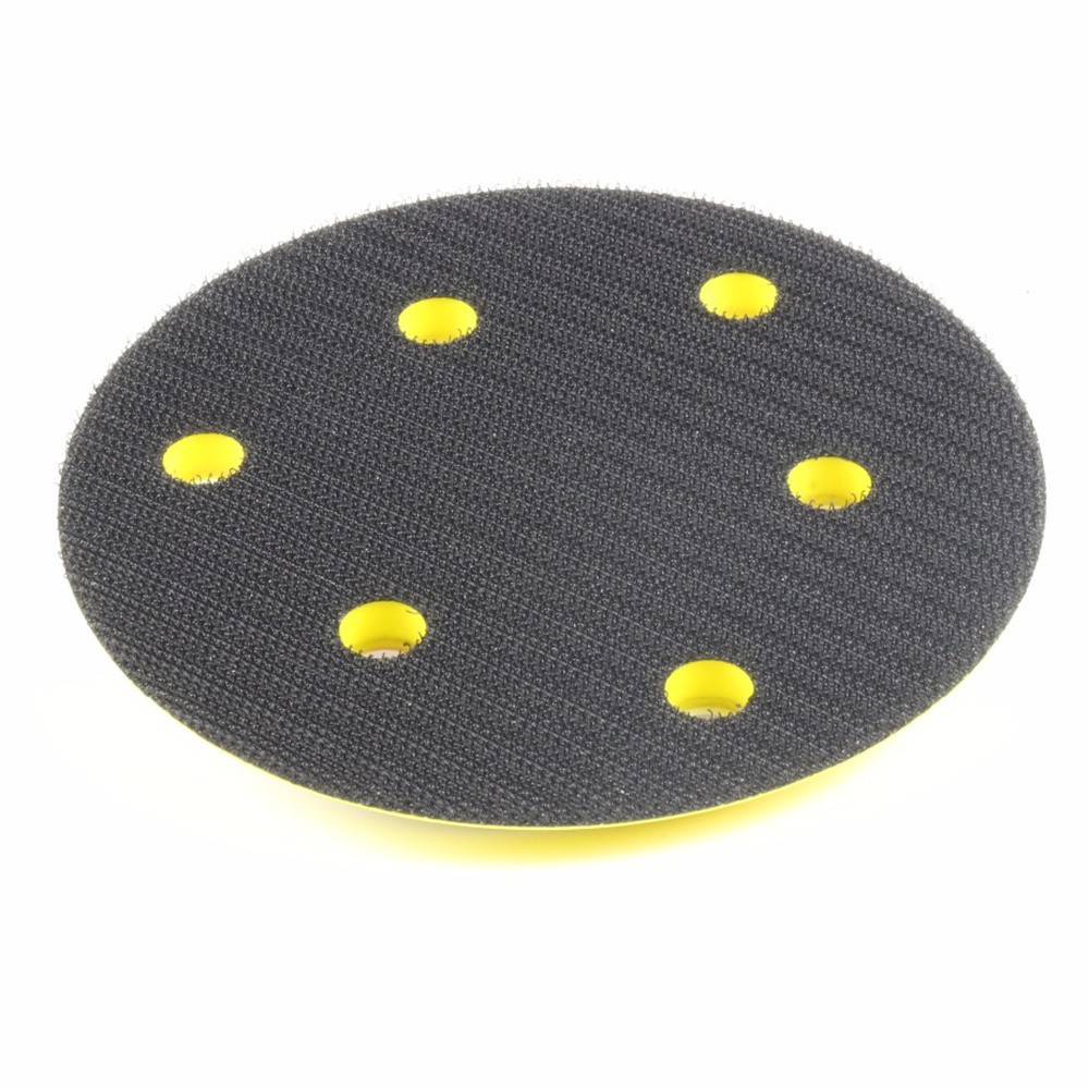 5 Flocking Sucker M8 Thread Self-adhesion Sanding Disc Backing Pad Power Sande