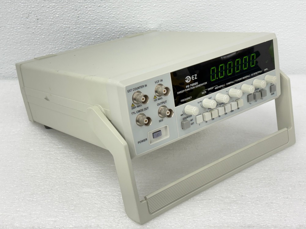 Pre Owned | EZ Digital FG-7002C Sweep/Function Generator - White w/ Power Cord