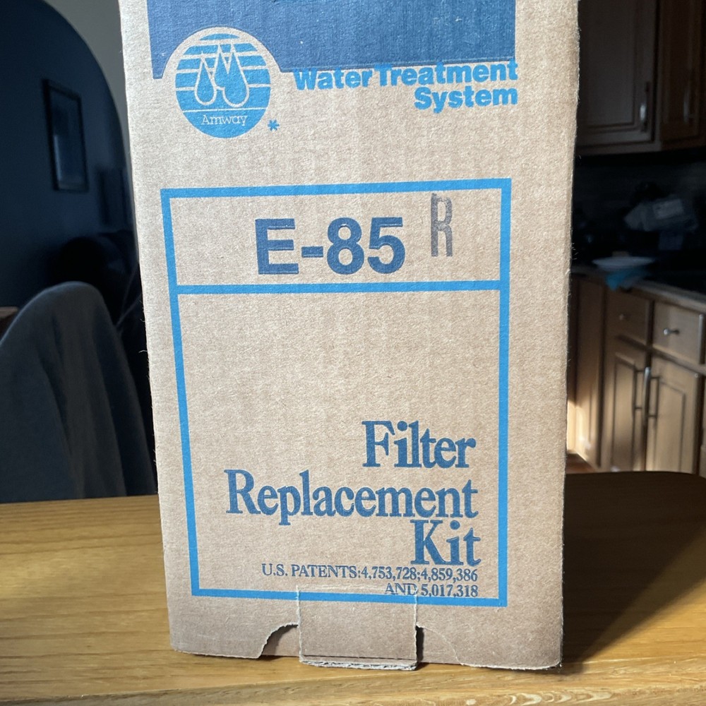 Amway E-85R Replacement Filter Kit for Water Treatment System, White