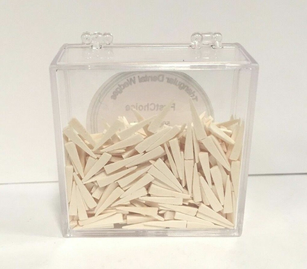 Triangular Wood Dental Wedges Small 500 Pack First Choice
